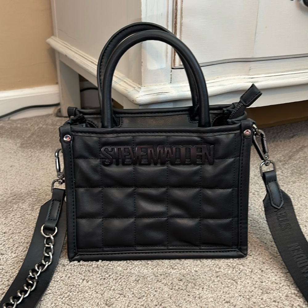 Quilted Steve Madden Bag.  Used once!